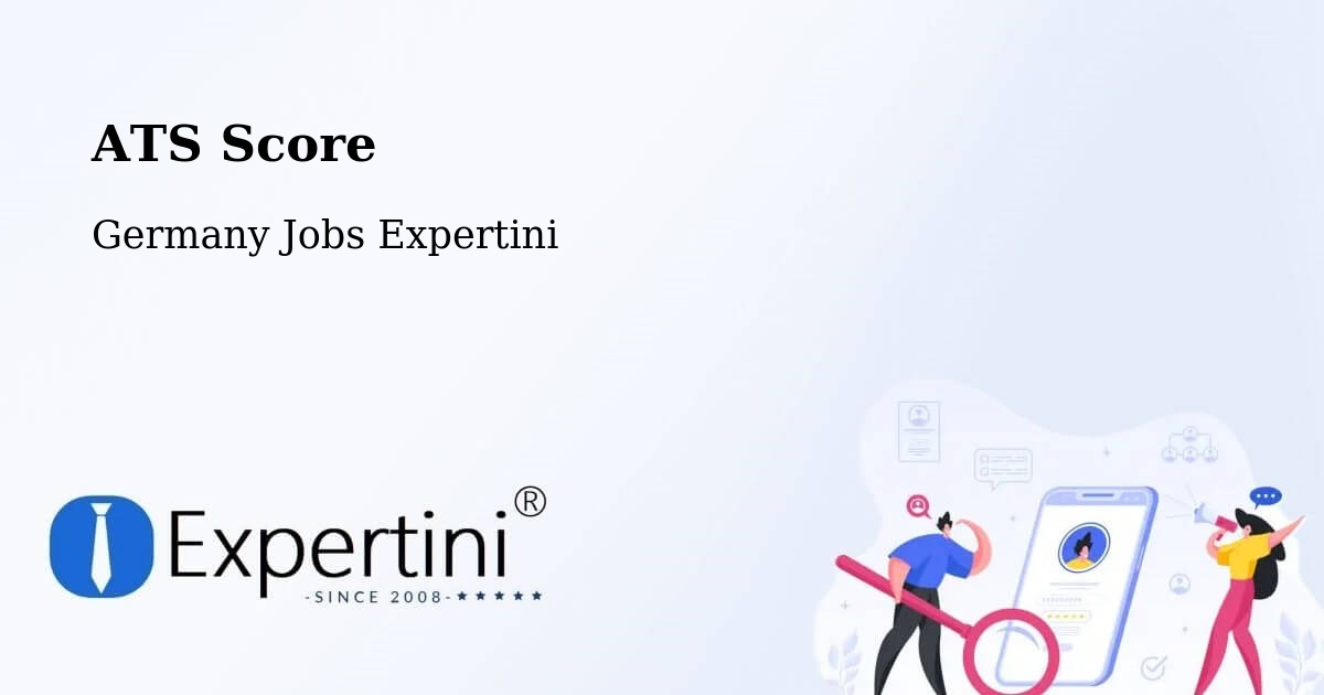 Resume ATS Score & Job Description Match Tool – Kleinheubach - Germany Jobs Expertini