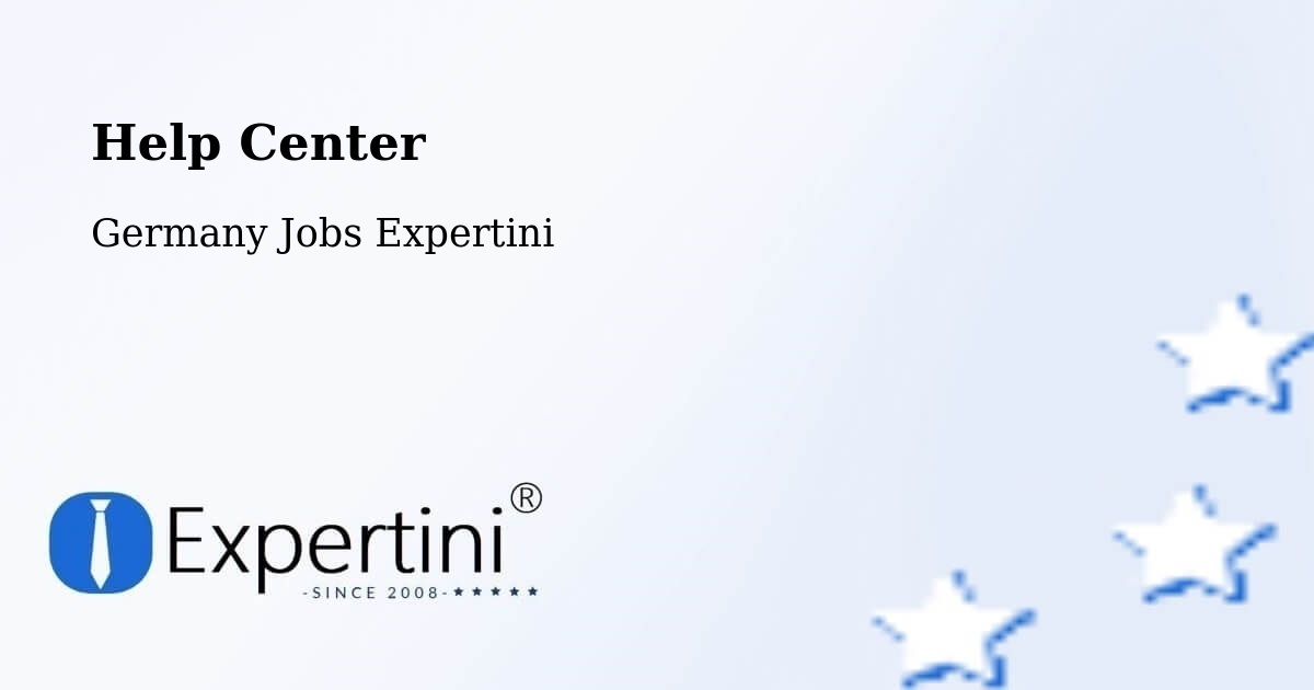 Help Center – Kleinheubach - Germany Jobs Expertini